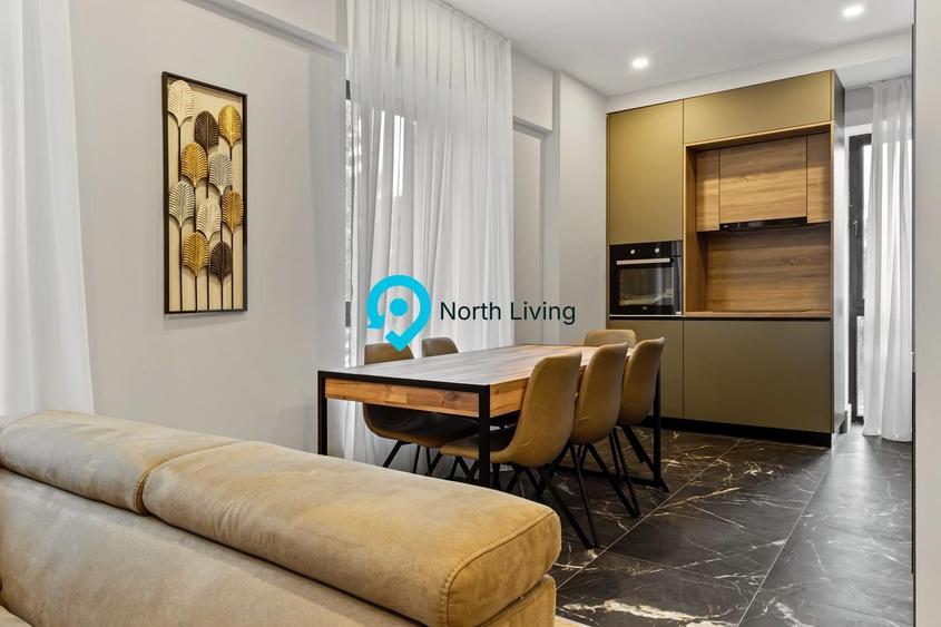 Apartament cu 2 camere semidecomandat, mobilat în Nord-Est
