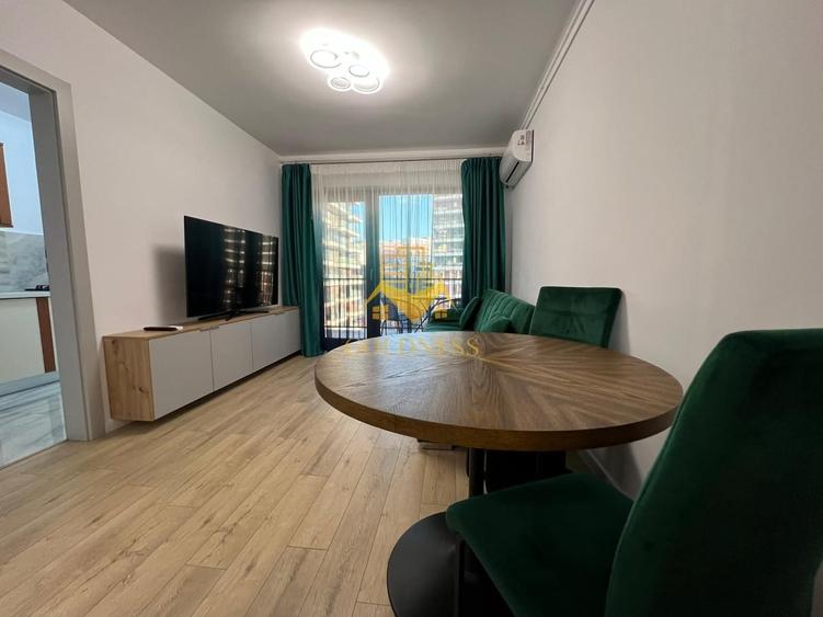 Apartament cu 2 camere semidecomandat în Central