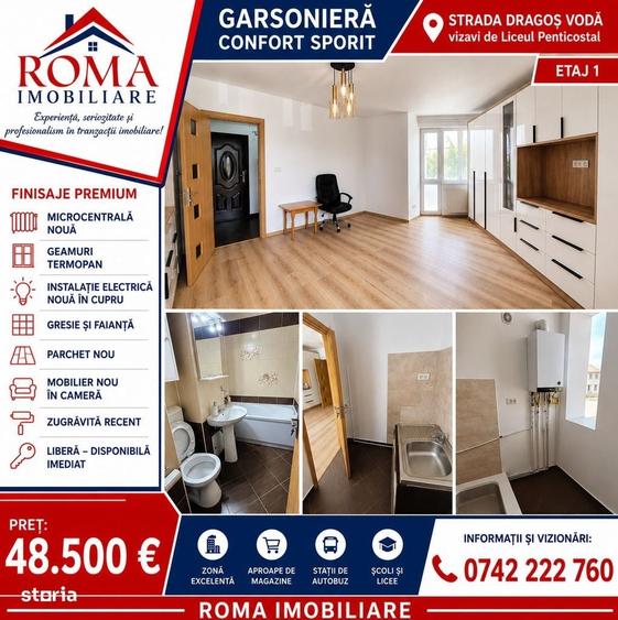Garsonieră în Central