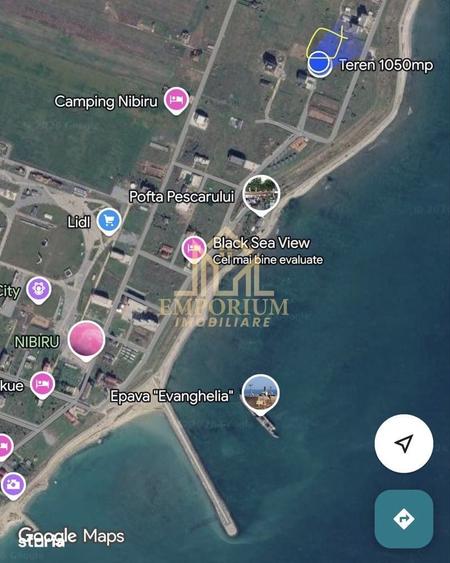Teren de 1050 mp, în Central