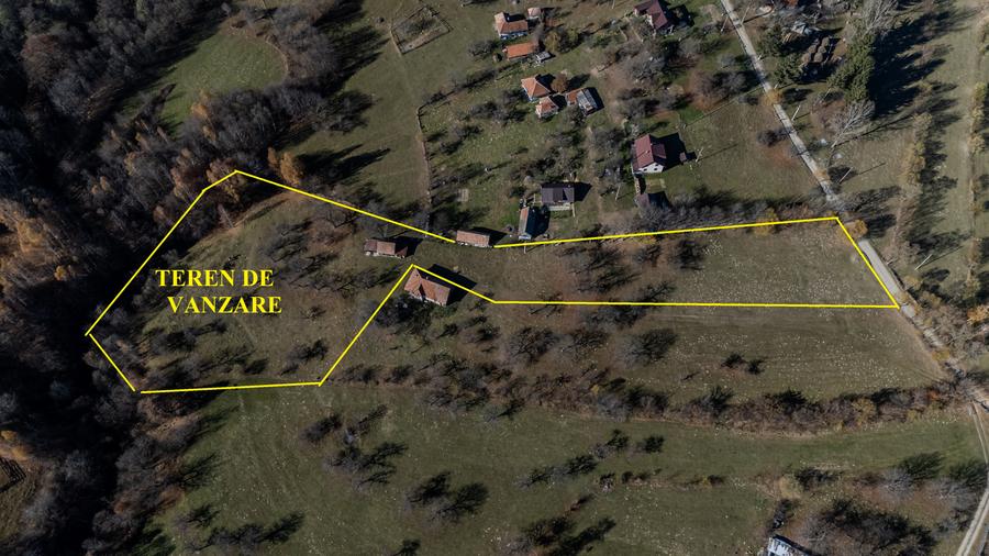 Teren Construcții intravilan de 8938 mp, în Bran