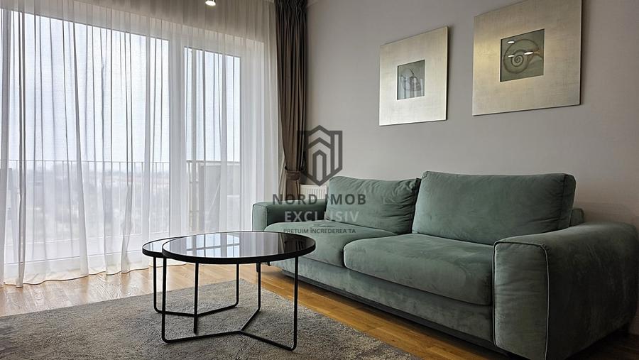 Apartament cu 2 camere semidecomandat, mobilat în Bucureștii Noi