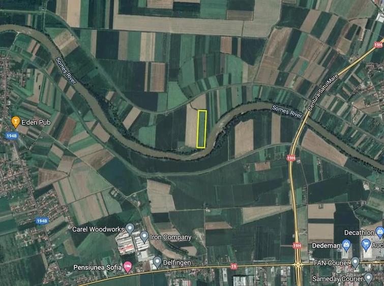 Teren de 17000 mp, în Someș
