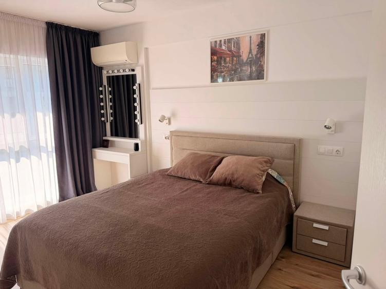 Apartament cu 2 camere semidecomandat, mobilat în Floreasca