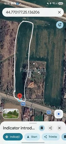 Vand teren intravilan Sat Moara Mocanului, Com. Leordeni
