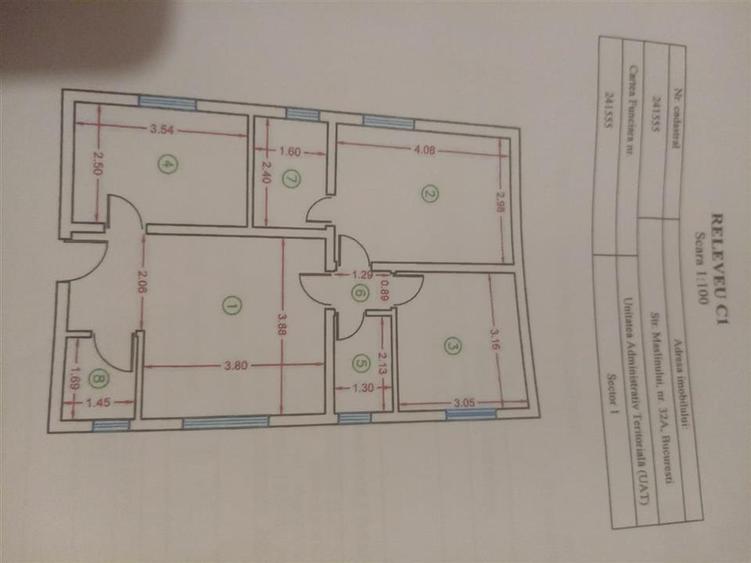 Casă individuală cu 3 camere cu Canalizare în Chitila
