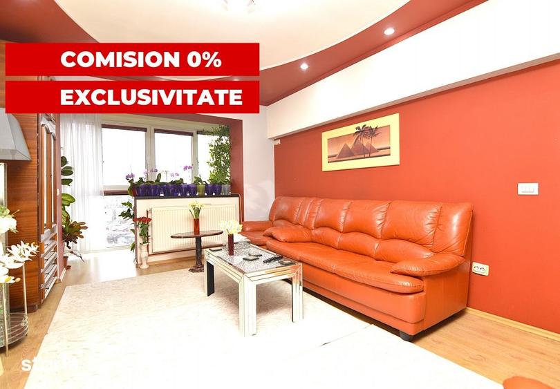 Apartament cu 4 camere decomandat, mobilat în Rahova