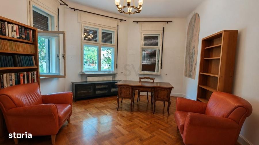 Apartament cu 4 camere semidecomandat în Dorobanți