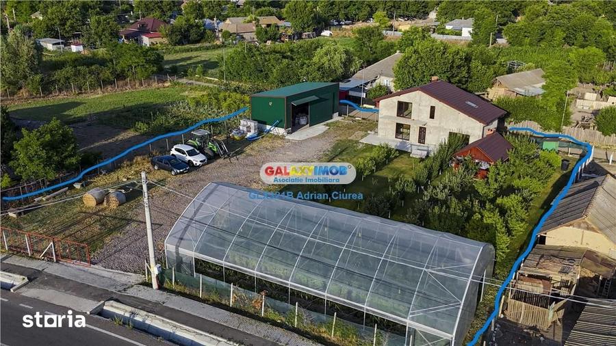 Casă cu 5 camere cu Teren 1900 Mp în Cerna
