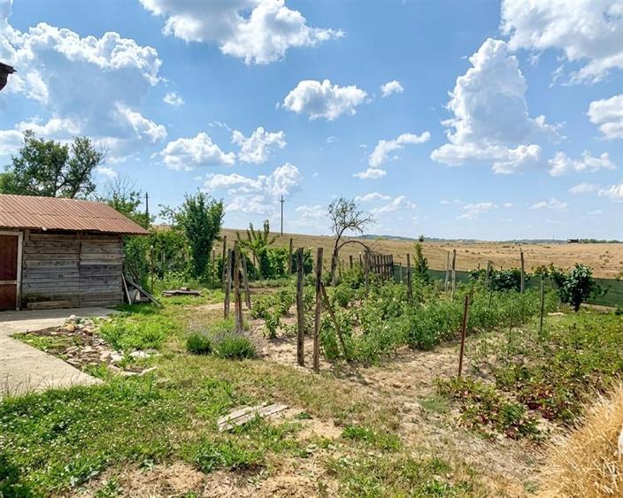 Casă individuală cu 3 camere cu Teren 1100 Mp în Brusturi