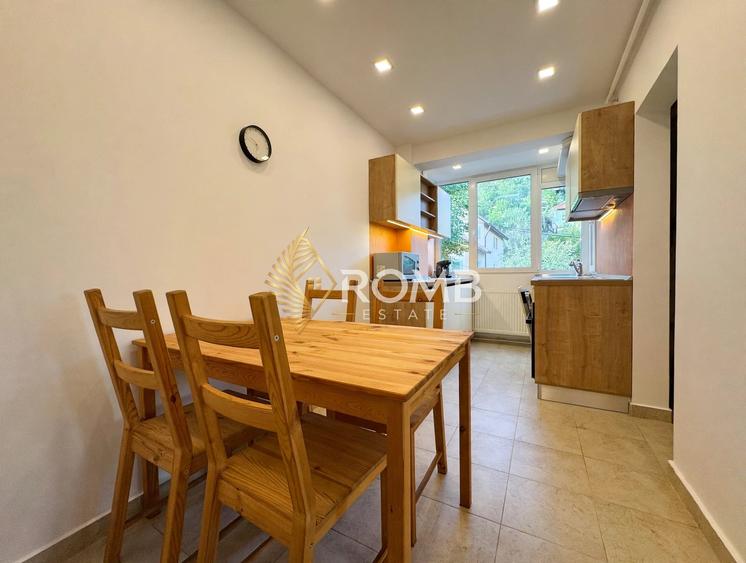 Apartament cu 3 camere semidecomandat, mobilat în Grigorescu