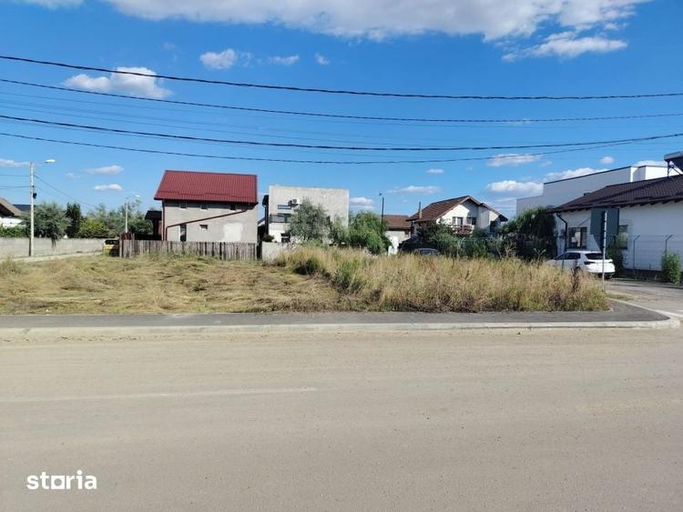 Teren intravilan, 276 mp, pozitie de colt, Popoveni, strada Braila - 1