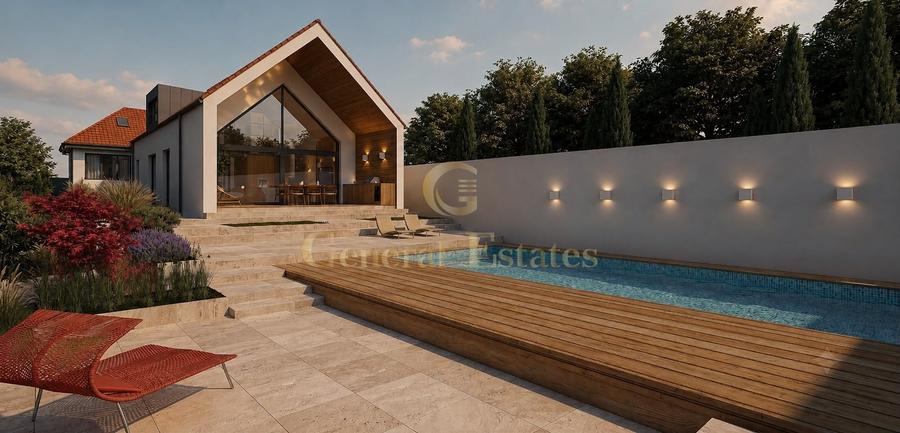 Casă individuală cu 7 camere cu Piscina în Central