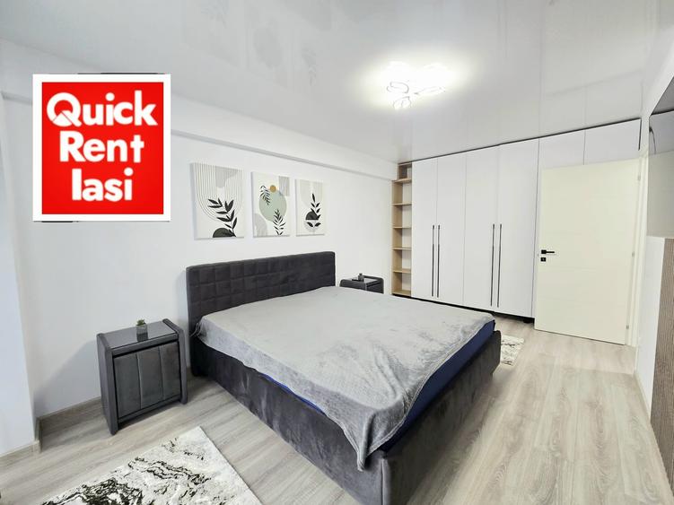 Lux Copou Garden Residence Apartament 3Camere Open Space De Inchiriat - 12