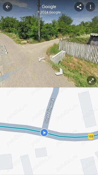 Teren de 4400 mp, în Ceaușești