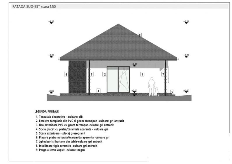 Casa individuala NZEB, 170mp utili, 500mp teren, 3 parcari C - 14