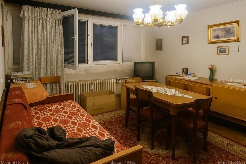 Apartament cu 2 camere decomandat în Sala Palatului