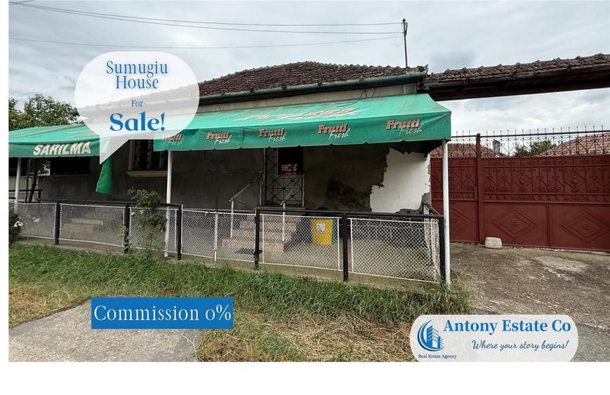 Casă cu 2 camere cu Teren 3861 Mp în Hidiș