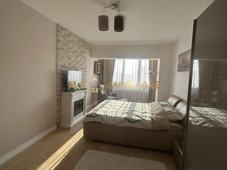 Apartament cu 3 camere semidecomandat, mobilat în Herăstrău