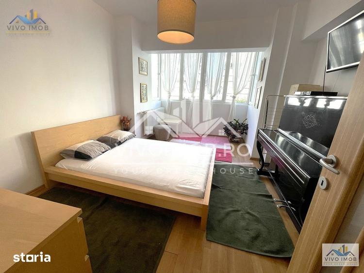 Apartament cu 3 camere, mobilat în Moșilor