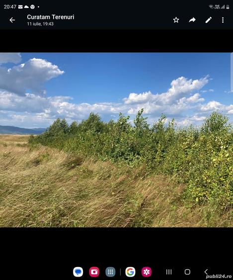 Teren de 3600 mp, în Arieșu de Pădure