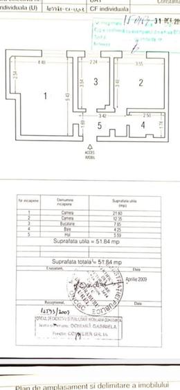 Apartament cu 2 camere în Elvila