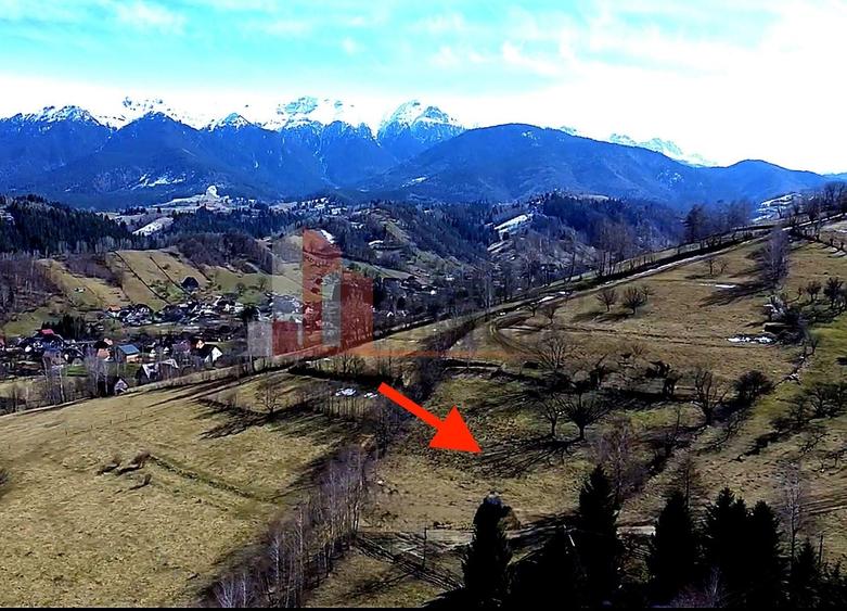 Teren Construcții intravilan de 3520 mp, în Moieciu