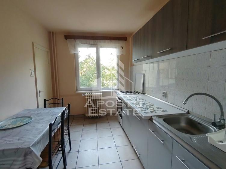 Apartament cu 3 camere semidecomandat, mobilat în Central