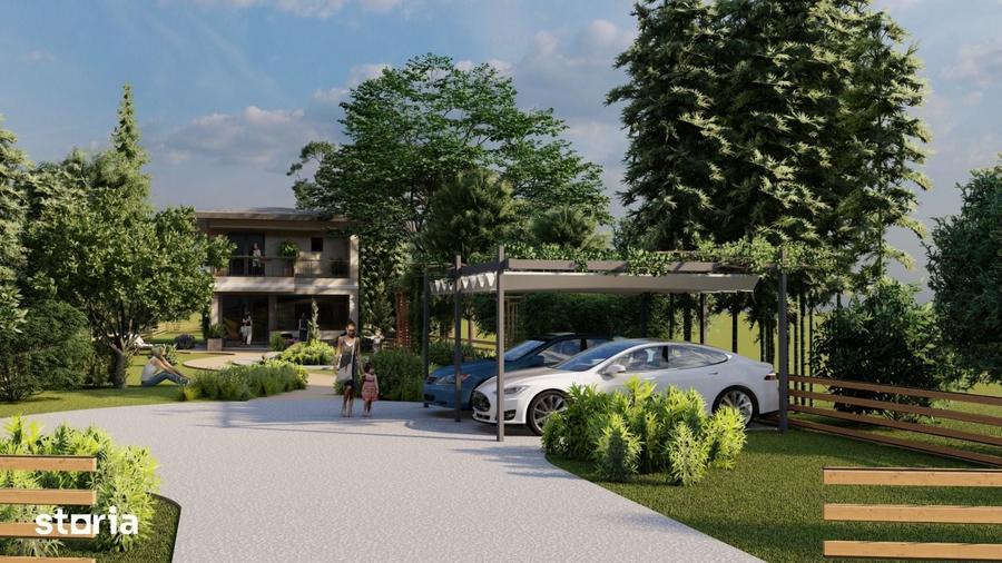 Casă cu 4 camere cu Teren 840 Mp în Balotești