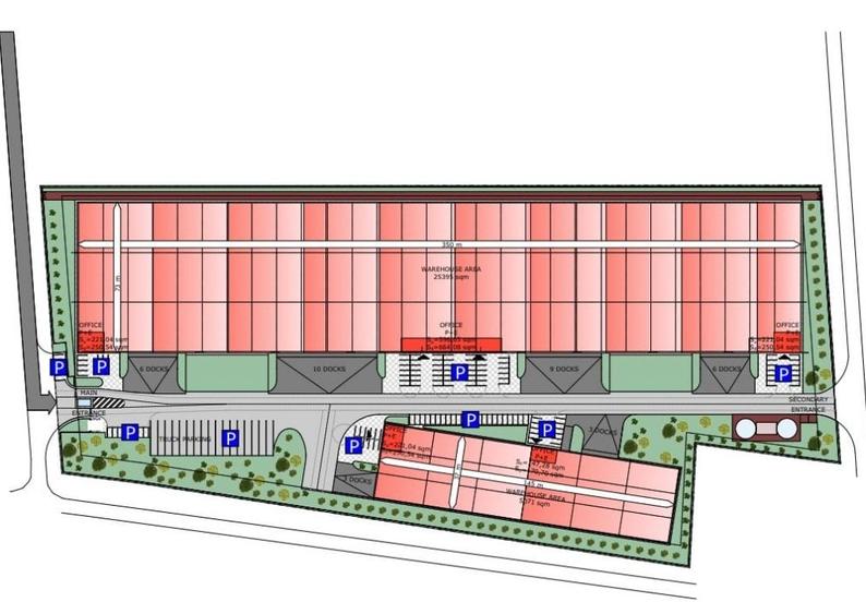 Spațiu industrial, de 31,300 mp, în Jucu