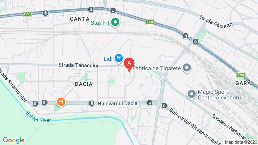 Apartament cu 2 camere semidecomandat în Dacia