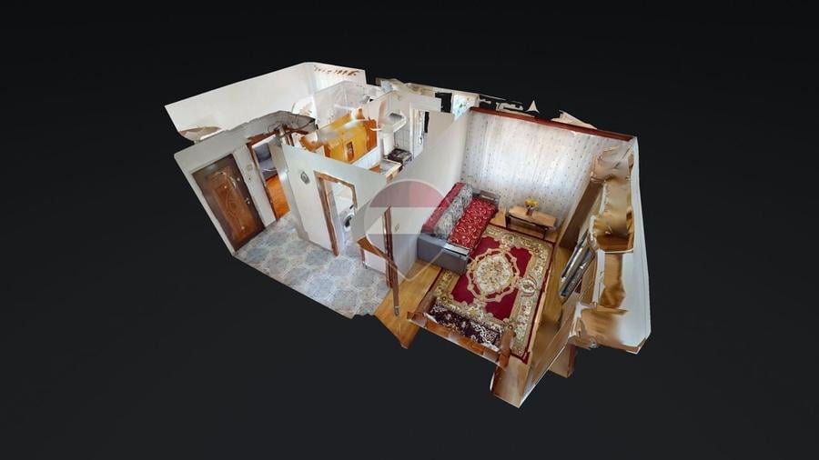 Apartament cu 2 camere decomandat în Noua