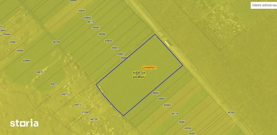 Teren de 19110 mp, în Central