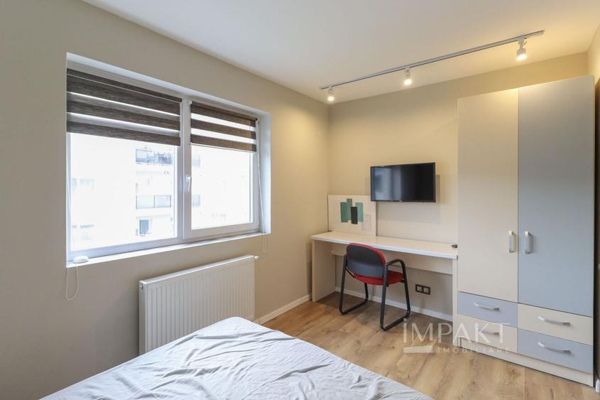 Apartament cu 3 camere semidecomandat în Florești