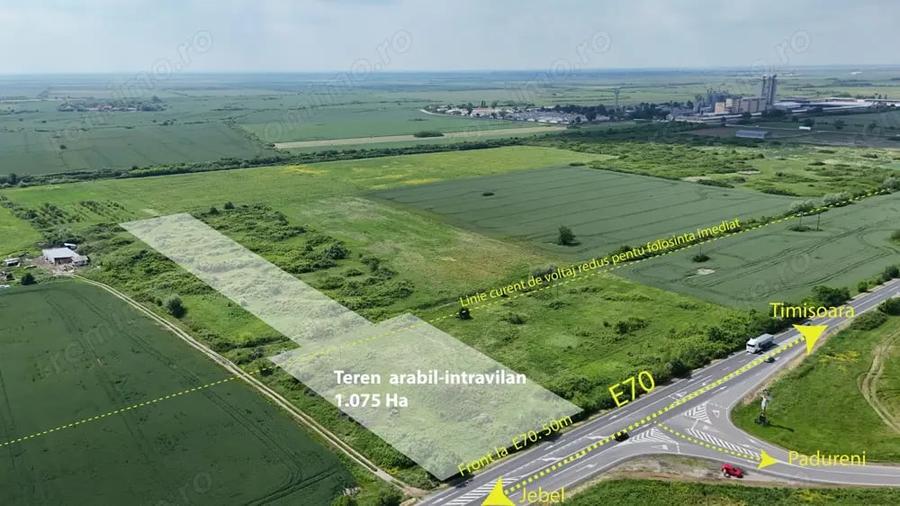 Teren de 10750 mp, în Pădurani