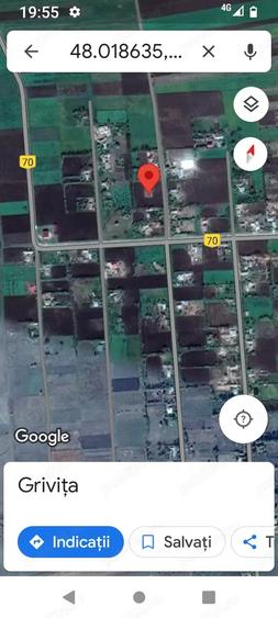 Teren în Cordăreni