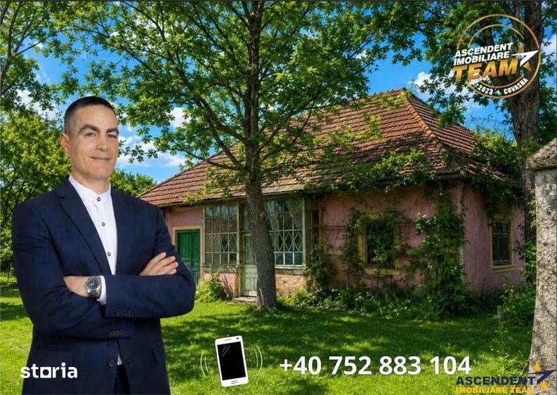 Casă cu 2 camere cu Teren 4831 Mp în Boroșneu Mare