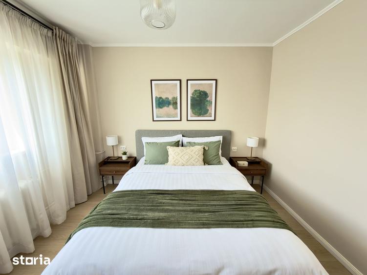 Apartament cu 3 camere, mobilat în Obor