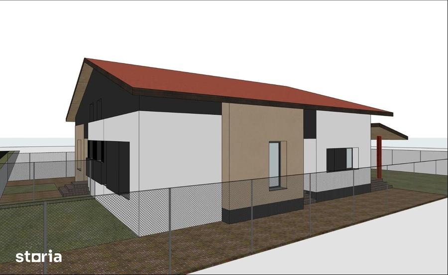 Casă cu 3 camere cu Teren 300 Mp în Săcălaz