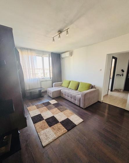 Apartament cu 3 camere semidecomandat, mobilat în Obor