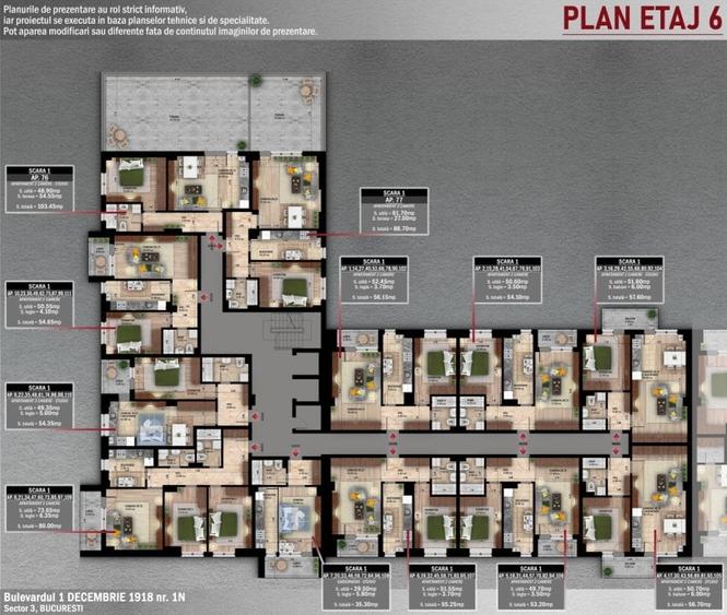 Neofort 50 Titan Metrou Costin Georgian Terasa mare ideal investitie - 8