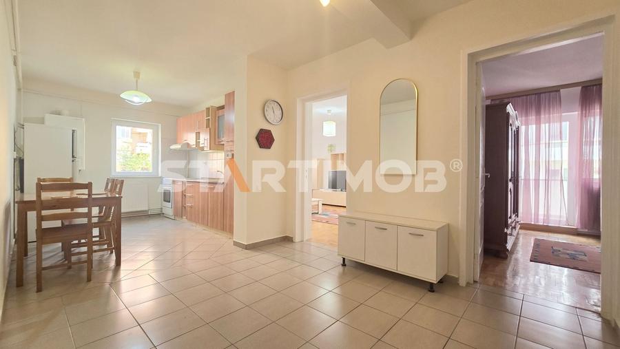 Apartament cu 2 camere decomandat, mobilat în Răcădău