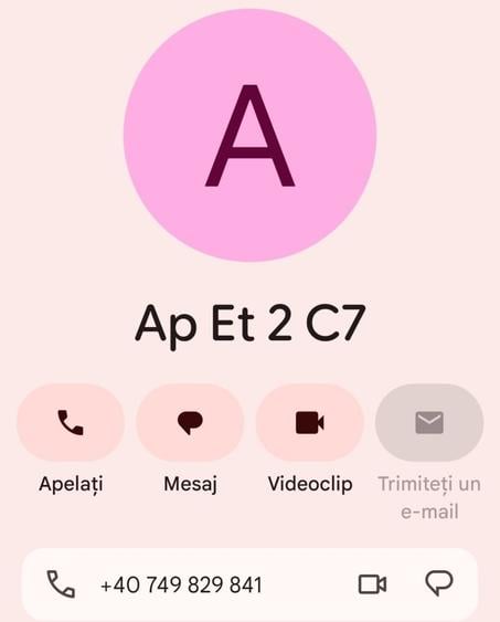 Apartament cu 2 camere în Valea Adâncă