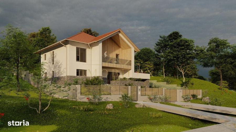 Casă cu 3 camere în Corușu