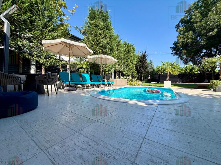 Casă premium P+1E+M cu piscină, bar și curte spectaculoasă | 648 mp tere Berceni - 6