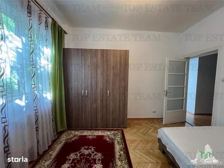 Apartament cu 3 camere, mobilat în Parcul Carol