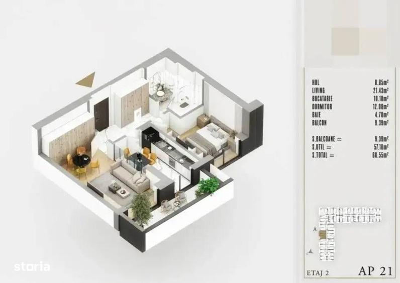 Apartament 2 Camere decomandat mutare rapida Pallady Parcul Teilor - 6