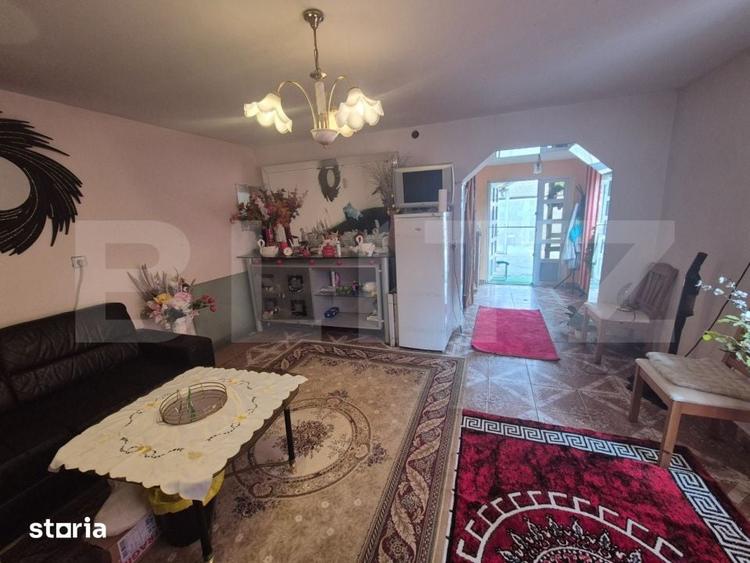Casă cu 2 camere cu Teren 200 Mp în Central