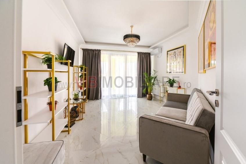 Apartament cu 2 camere decomandat, mobilat în Central