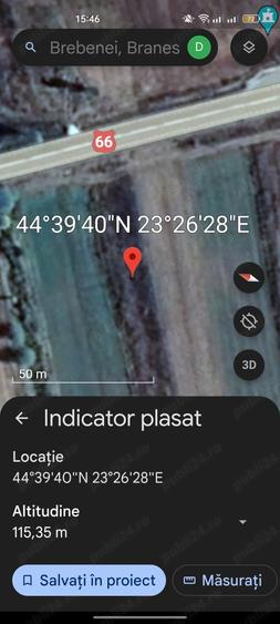 Teren de 12500 mp, în Brănești